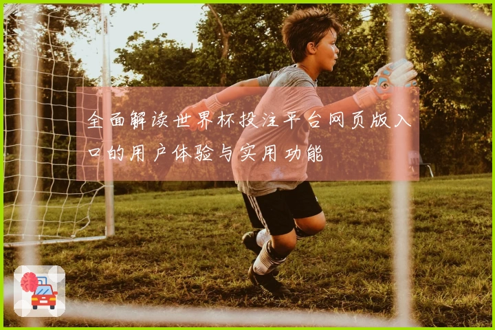 全面解读世界杯投注平台网页版入口的用户体验与实用功能